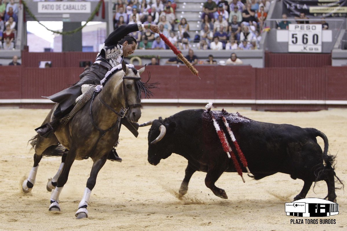 Burgos, 3 de julio de 2018. Resumen del festejo de rejones