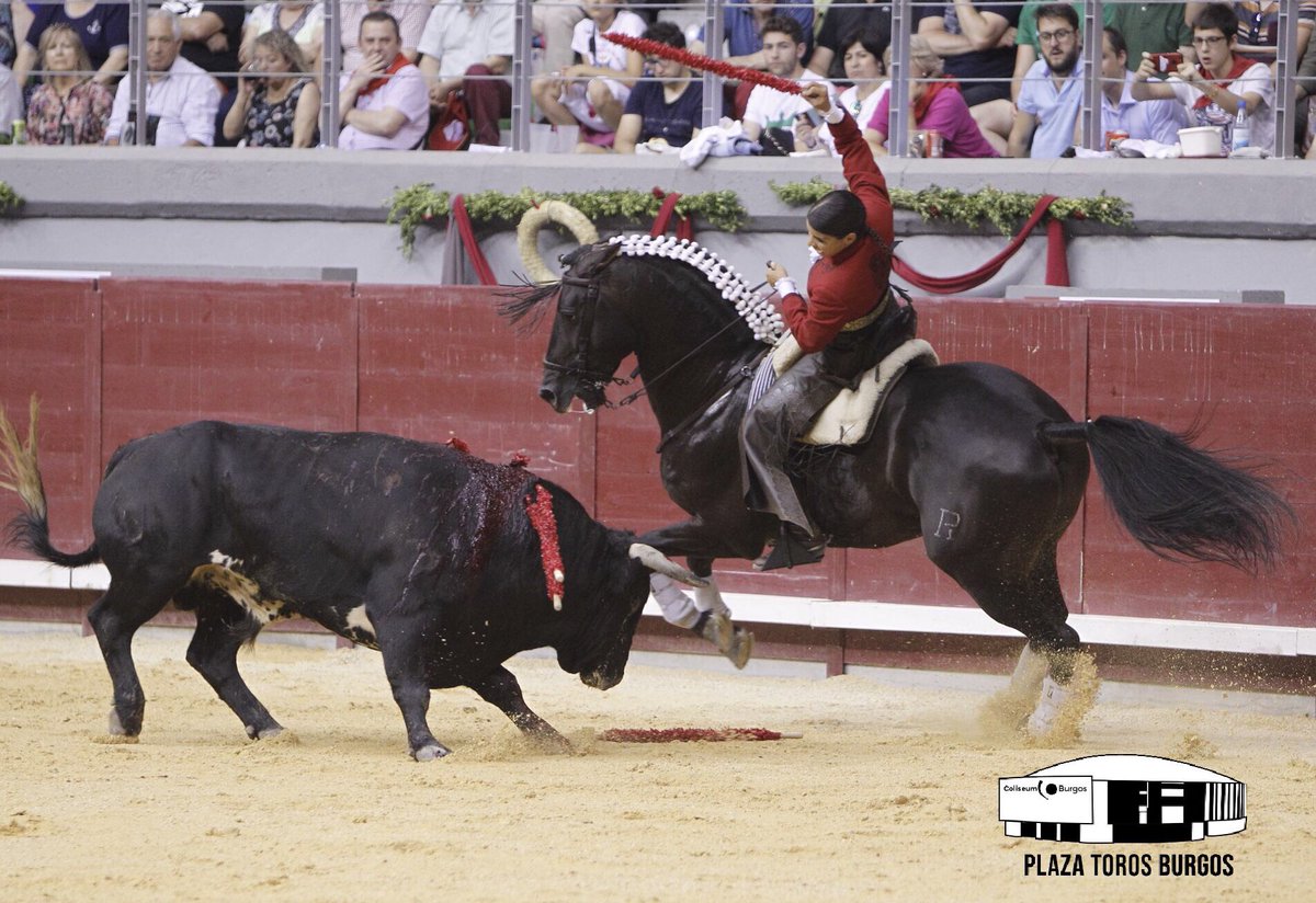 Burgos, 3 de julio de 2018. Resumen del festejo de rejones