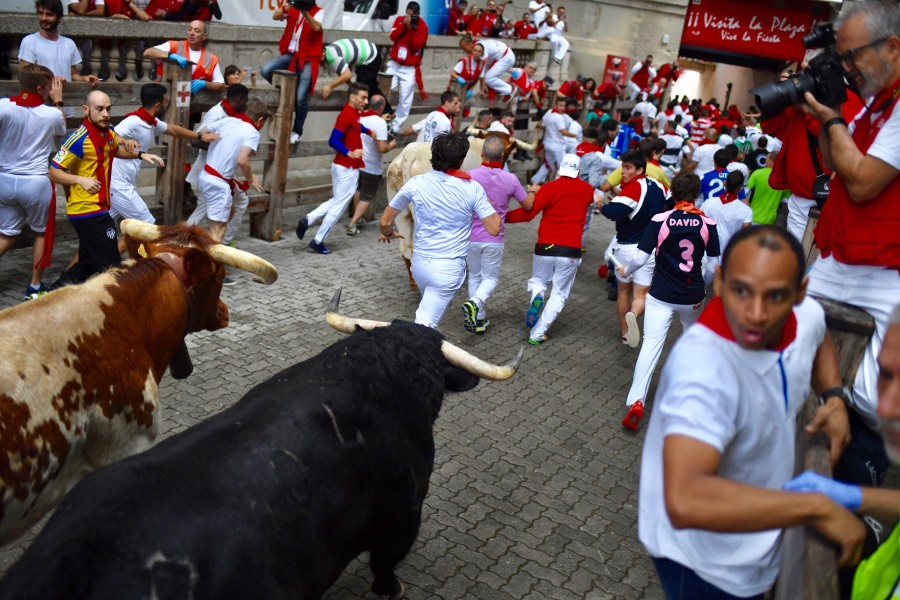 Encierro, Pamplona 7 de julio de 2018