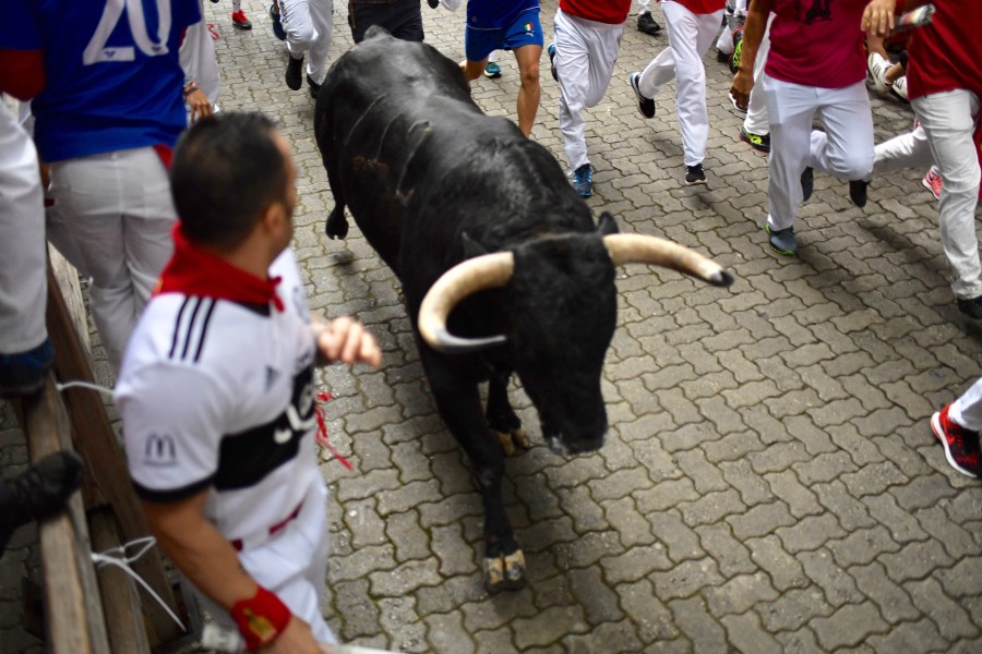 Encierro, Pamplona 7 de julio de 2018