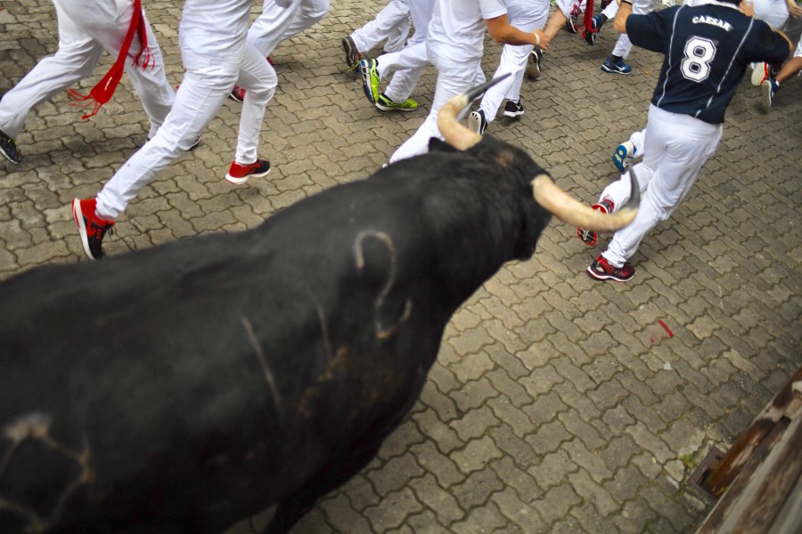 Encierro, Pamplona 7 de julio de 2018
