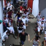 Segundo encierro Pamplona, 8 de julio de 2018