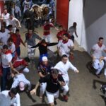 Segundo encierro Pamplona, 8 de julio de 2018