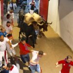 Segundo encierro Pamplona, 8 de julio de 2018