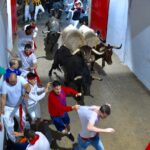 Segundo encierro Pamplona, 8 de julio de 2018