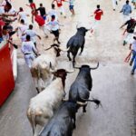Segundo encierro Pamplona, 8 de julio de 2018