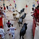 Segundo encierro Pamplona, 8 de julio de 2018