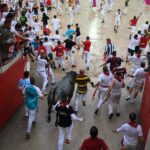 Segundo encierro Pamplona, 8 de julio de 2018