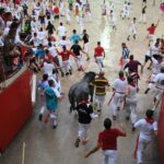 Segundo encierro Pamplona, 8 de julio de 2018