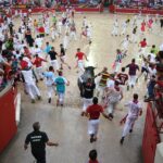 Segundo encierro Pamplona, 8 de julio de 2018