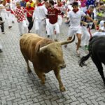 Pamplona, 10 de julio de 2018. Encierro toros Fuente Ymbro