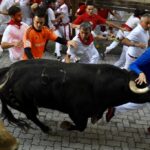 Pamplona, 10 de julio de 2018. Encierro toros Fuente Ymbro