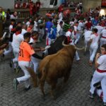 Pamplona, 10 de julio de 2018. Encierro toros Fuente Ymbro