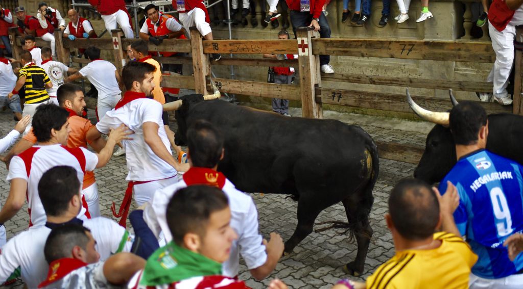 Encierro Miura. Pamplona, 14 de julio de 2018