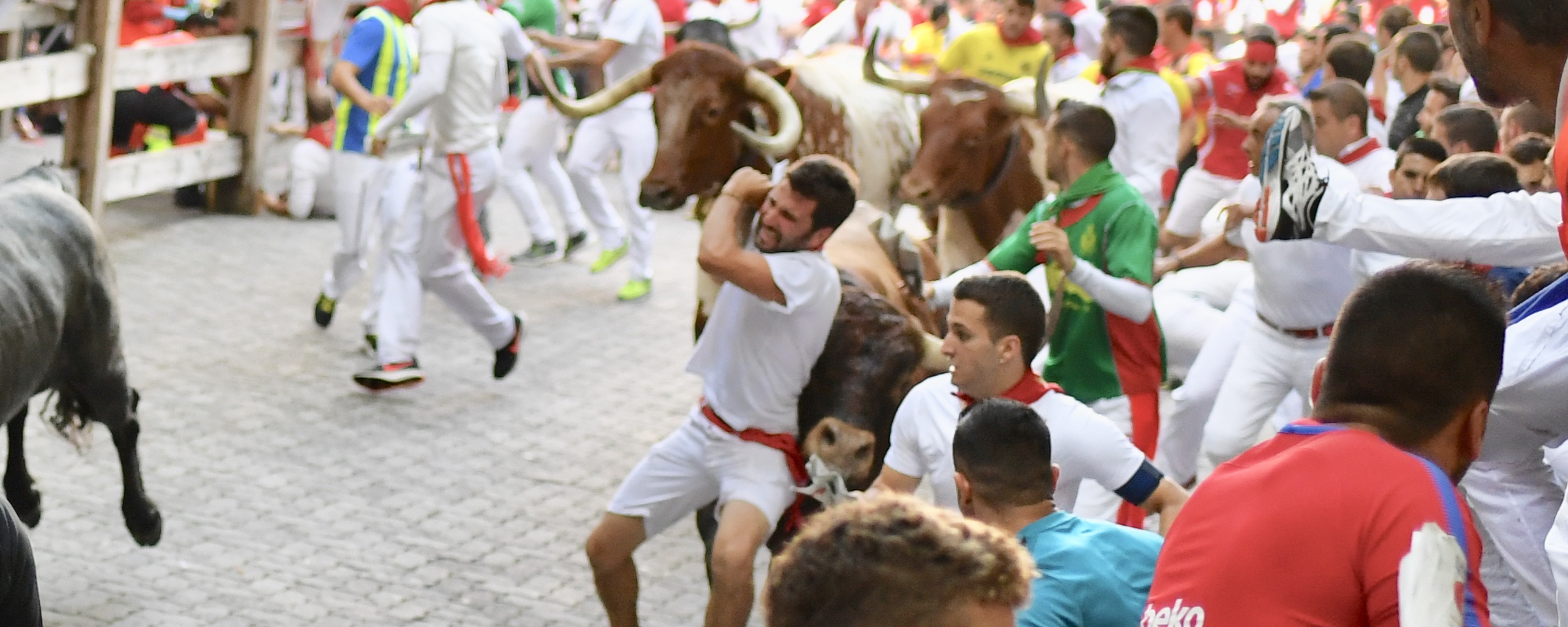 Encierro Miura. Pamplona, 14 de julio de 2018