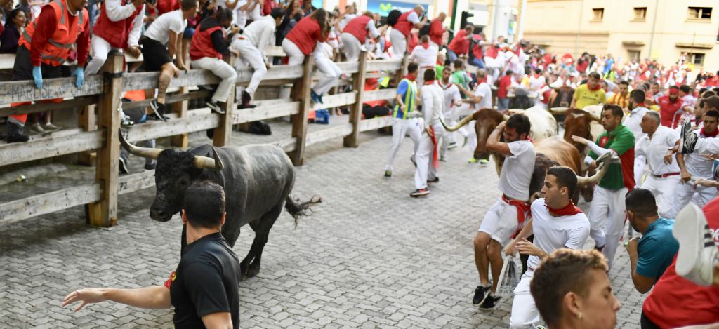 Encierro Miura. Pamplona, 14 de julio de 2018