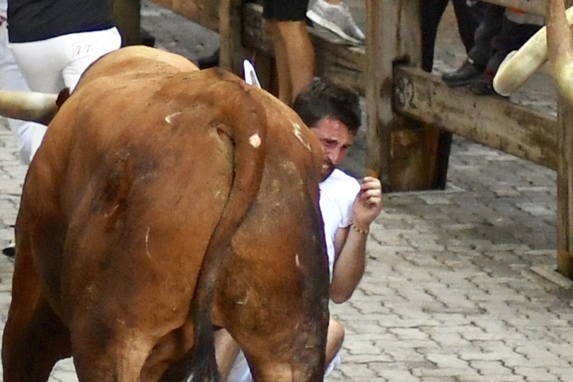 Encierro Miura. Pamplona, 14 de julio de 2018