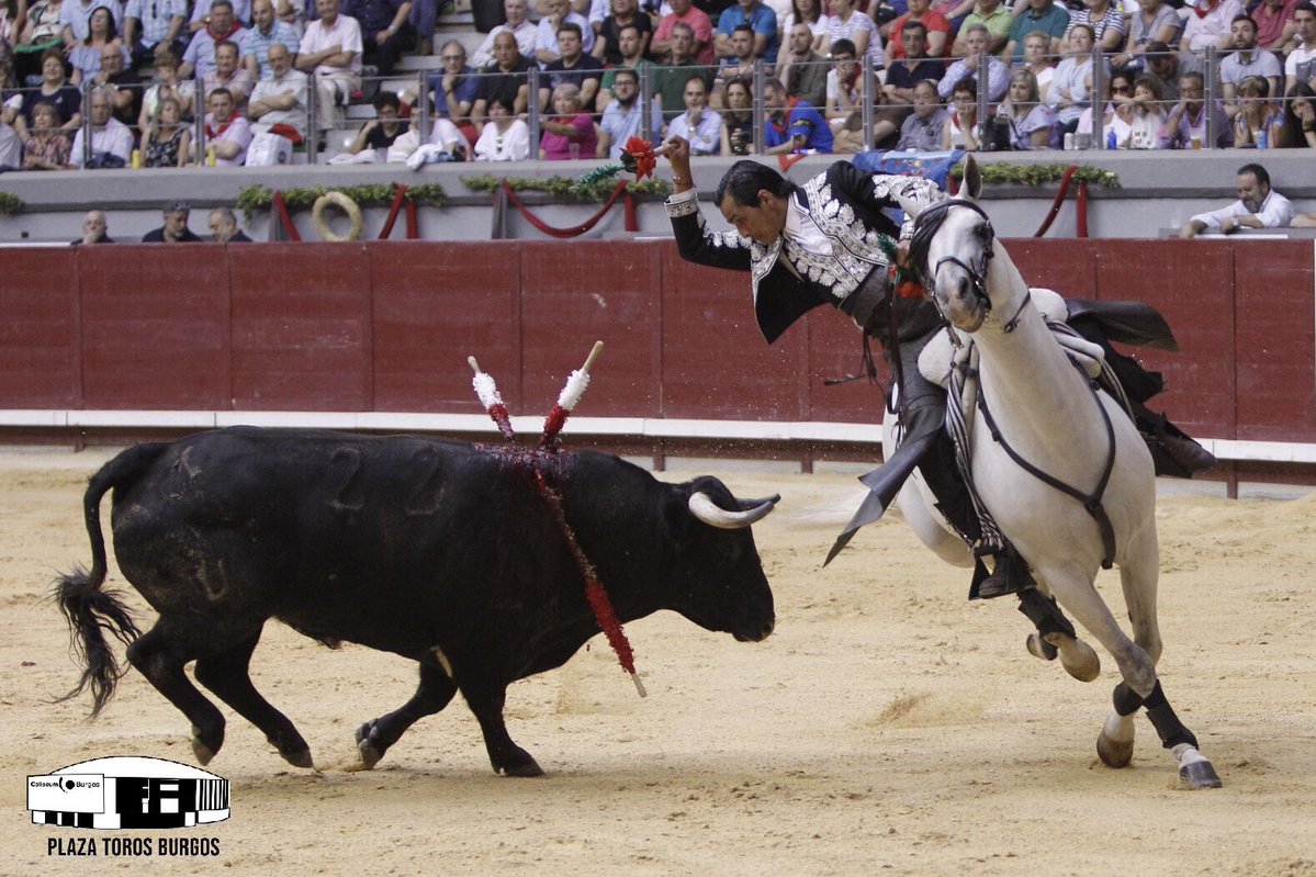 Burgos, 3 de julio de 2018. Resumen del festejo de rejones