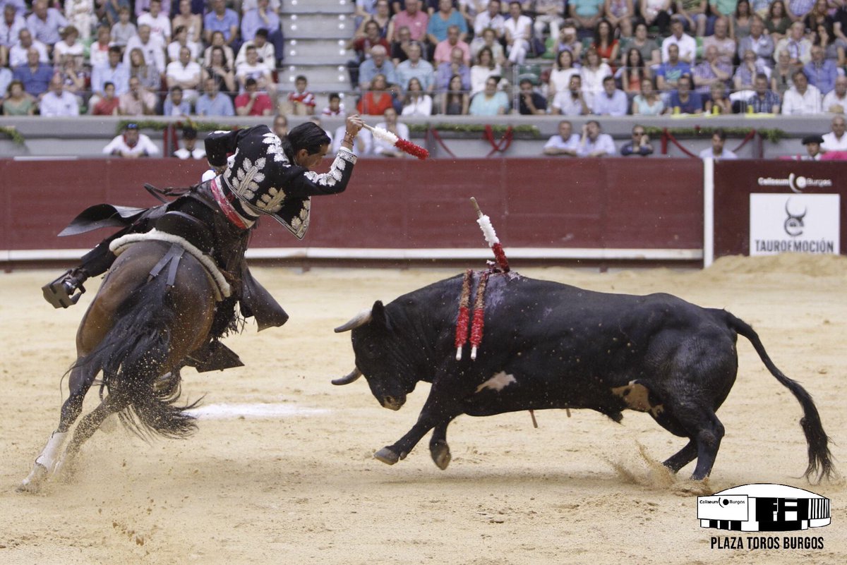 Burgos, 3 de julio de 2018. Resumen del festejo de rejones