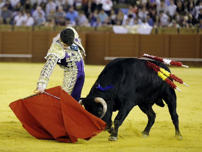 Jueves 19 de julio de 2018. Novillada nocturna. Miguel Andrades, Antonio Muñoz, Corruco de Algeciras, Darío Cañas, Borja Collado, Manuel Perera