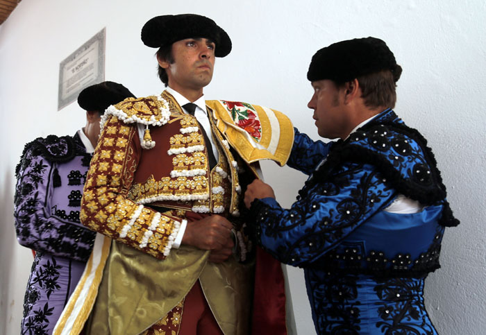 Santander, 25 de julio de 2018. Toros de Miranda y Moreno y Sampedro para Perera, Cayetano y Álvaro Lorenzo