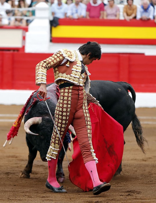 Santander, 25 de julio de 2018. Toros de Miranda y Moreno y Sampedro para Perera, Cayetano y Álvaro Lorenzo