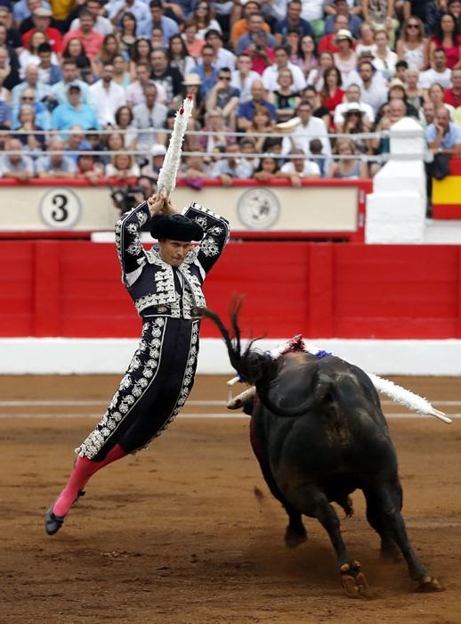 Santander, 25 de julio de 2018. Toros de Miranda y Moreno y Sampedro para Perera, Cayetano y Álvaro Lorenzo