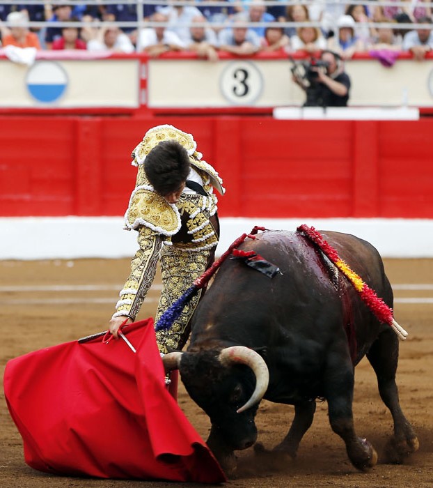 Santander, 25 de julio de 2018. Toros de Miranda y Moreno y Sampedro para Perera, Cayetano y Álvaro Lorenzo