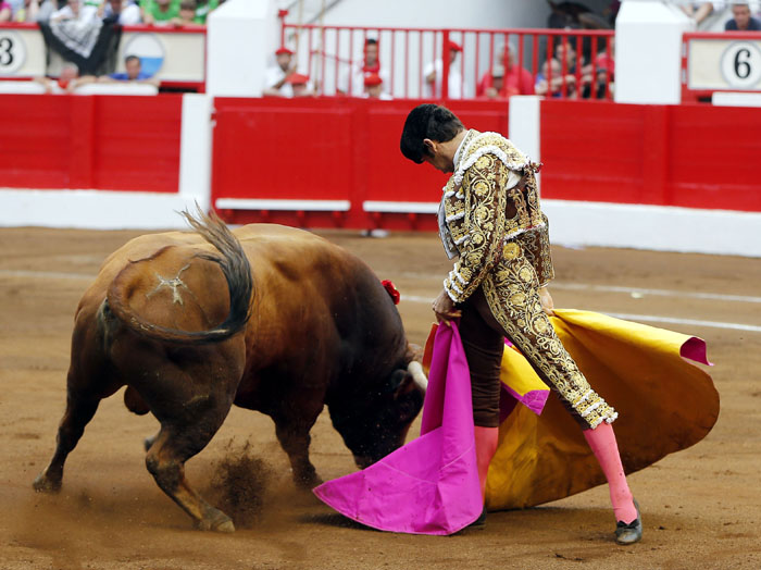 Santander, 25 de julio de 2018. Toros de Miranda y Moreno y Sampedro para Perera, Cayetano y Álvaro Lorenzo
