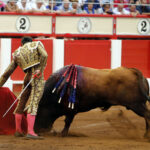 Santander, 25 de julio de 2018. Toros de Miranda y Moreno y Sampedro para Perera, Cayetano y Álvaro Lorenzo
