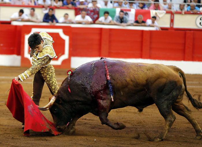 Santander, 25 de julio de 2018. Toros de Miranda y Moreno y Sampedro para Perera, Cayetano y Álvaro Lorenzo
