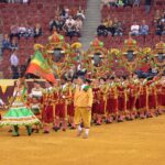 Luis Rouxinol, Filipe Gonçalves y Francisco Palha con toros de Pinto Barreiros