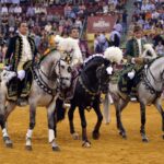 Luis Rouxinol, Filipe Gonçalves y Francisco Palha con toros de Pinto Barreiros