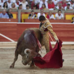 Pamplona, 10 de julio de 2018. Resumen gráfico de la corrida