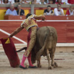 Pamplona, 10 de julio de 2018. Resumen gráfico de la corrida