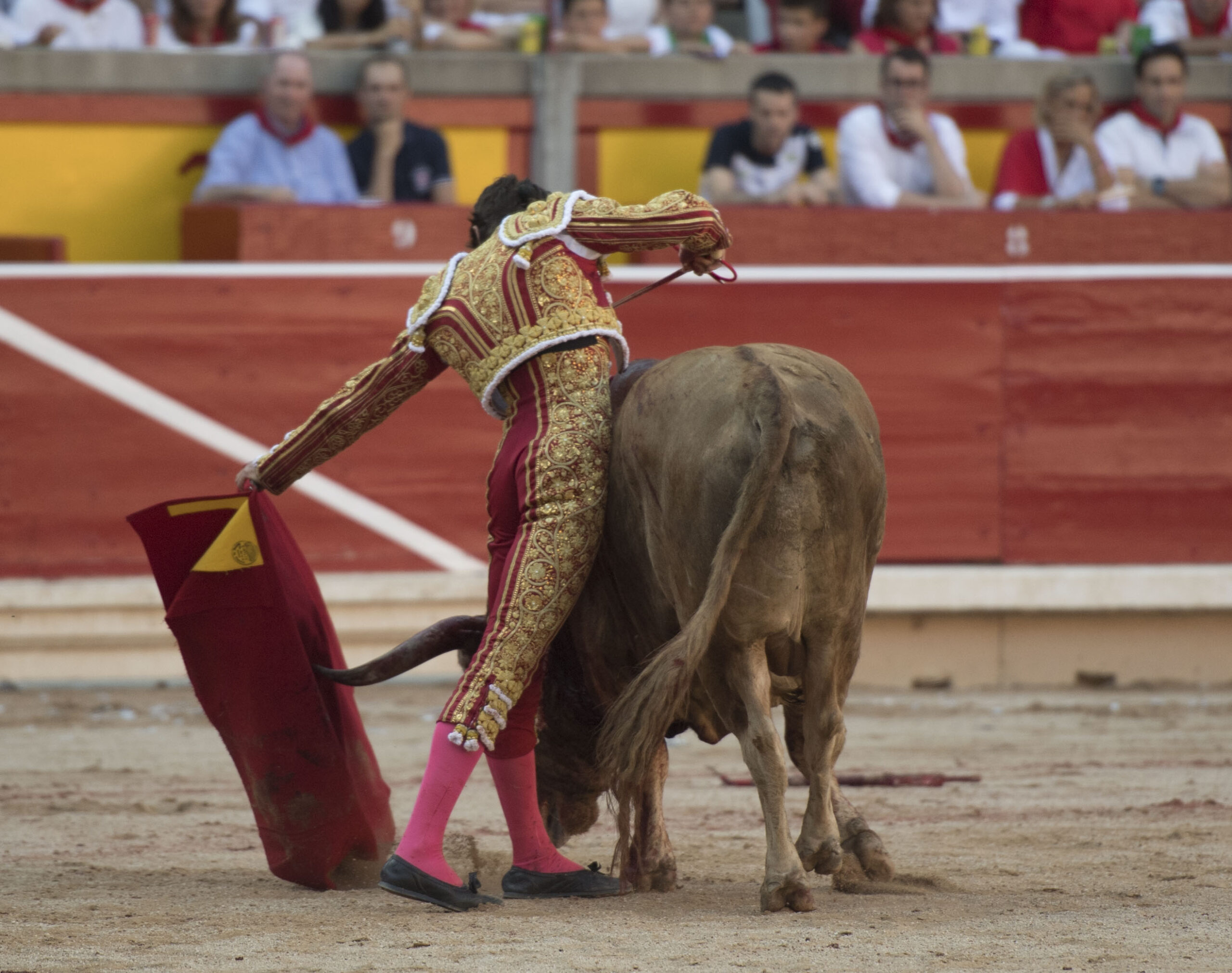 Pamplona, 10 de julio de 2018. Resumen gráfico de la corrida