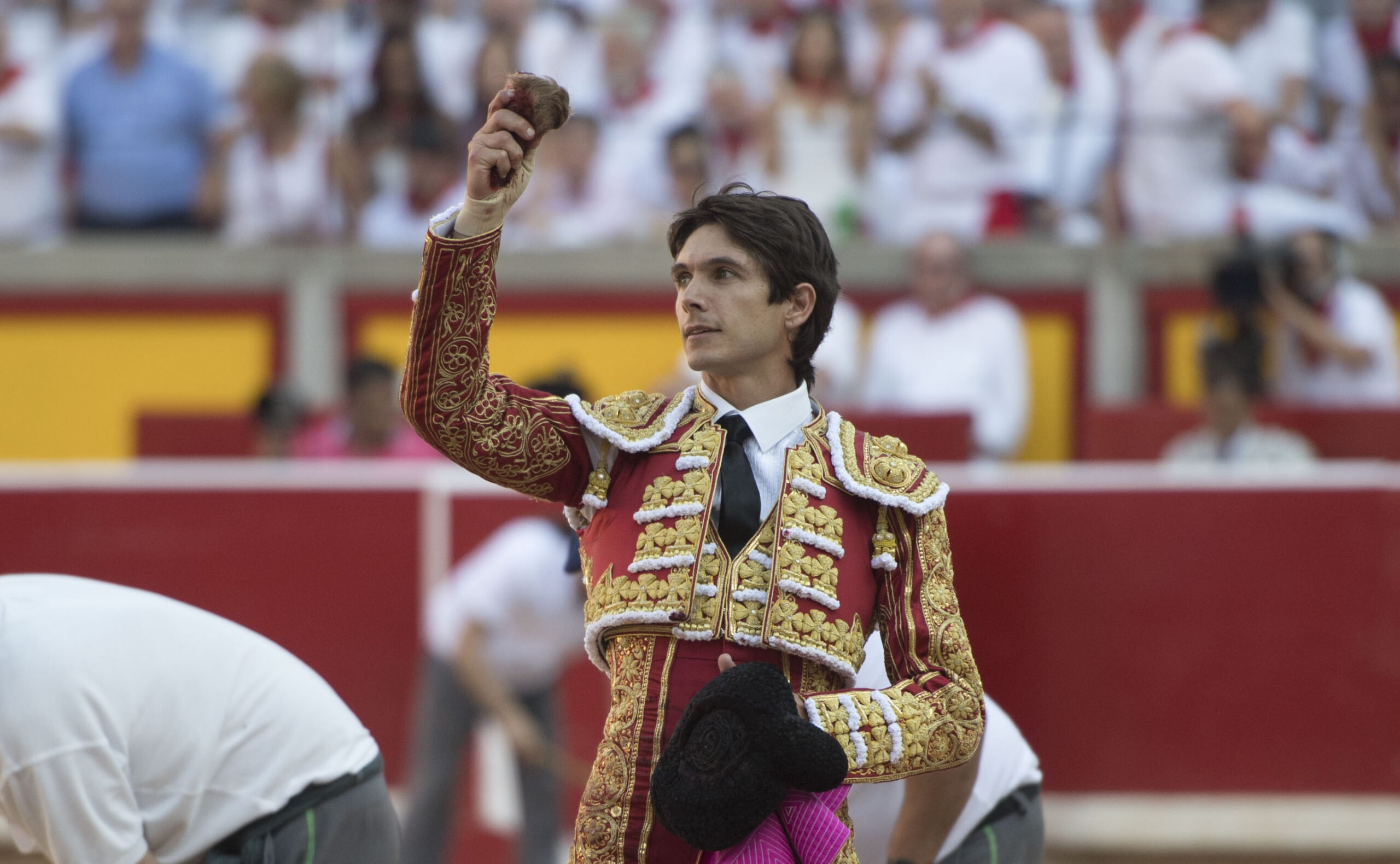 Pamplona, 10 de julio de 2018. Resumen gráfico de la corrida