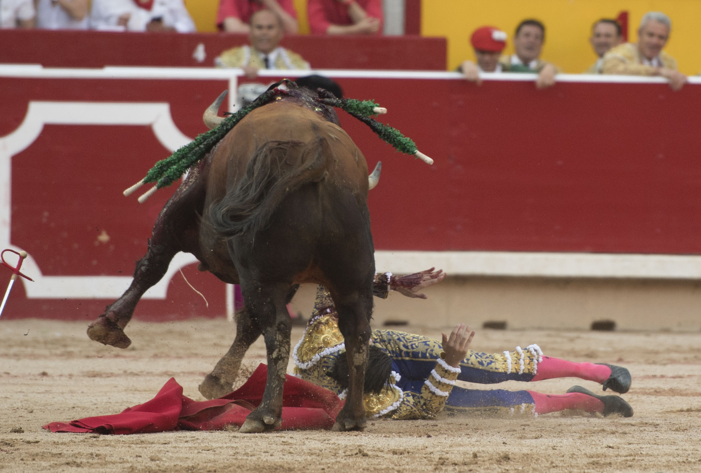 Pamplona, 10 de julio de 2018. Resumen gráfico de la corrida