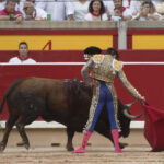 Pamplona, 10 de julio de 2018. Resumen gráfico de la corrida