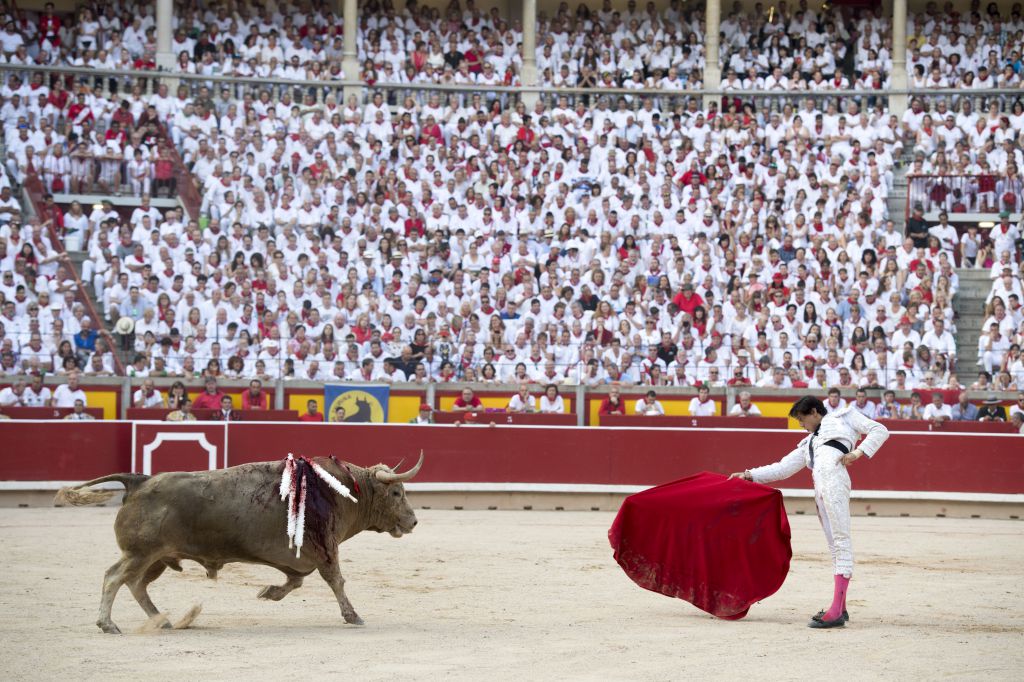 Pamplona, 11 de julio de 2018. Resumen gráfico de la corrida
