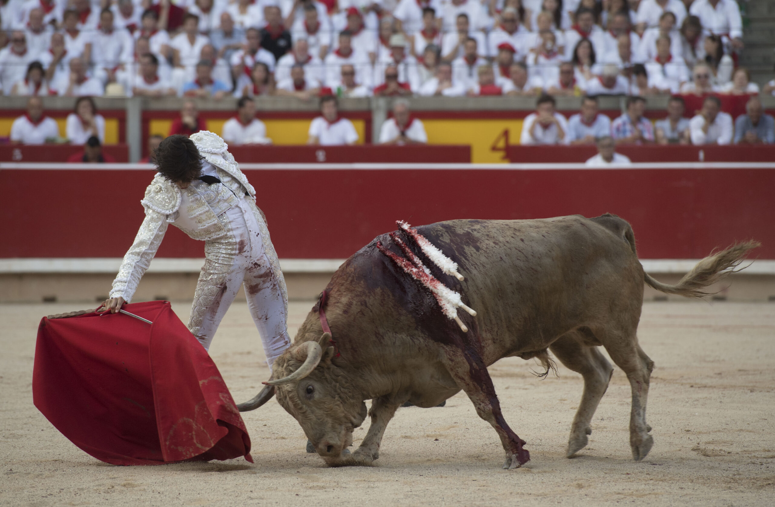 Pamplona, 11 de julio de 2018. Resumen gráfico de la corrida