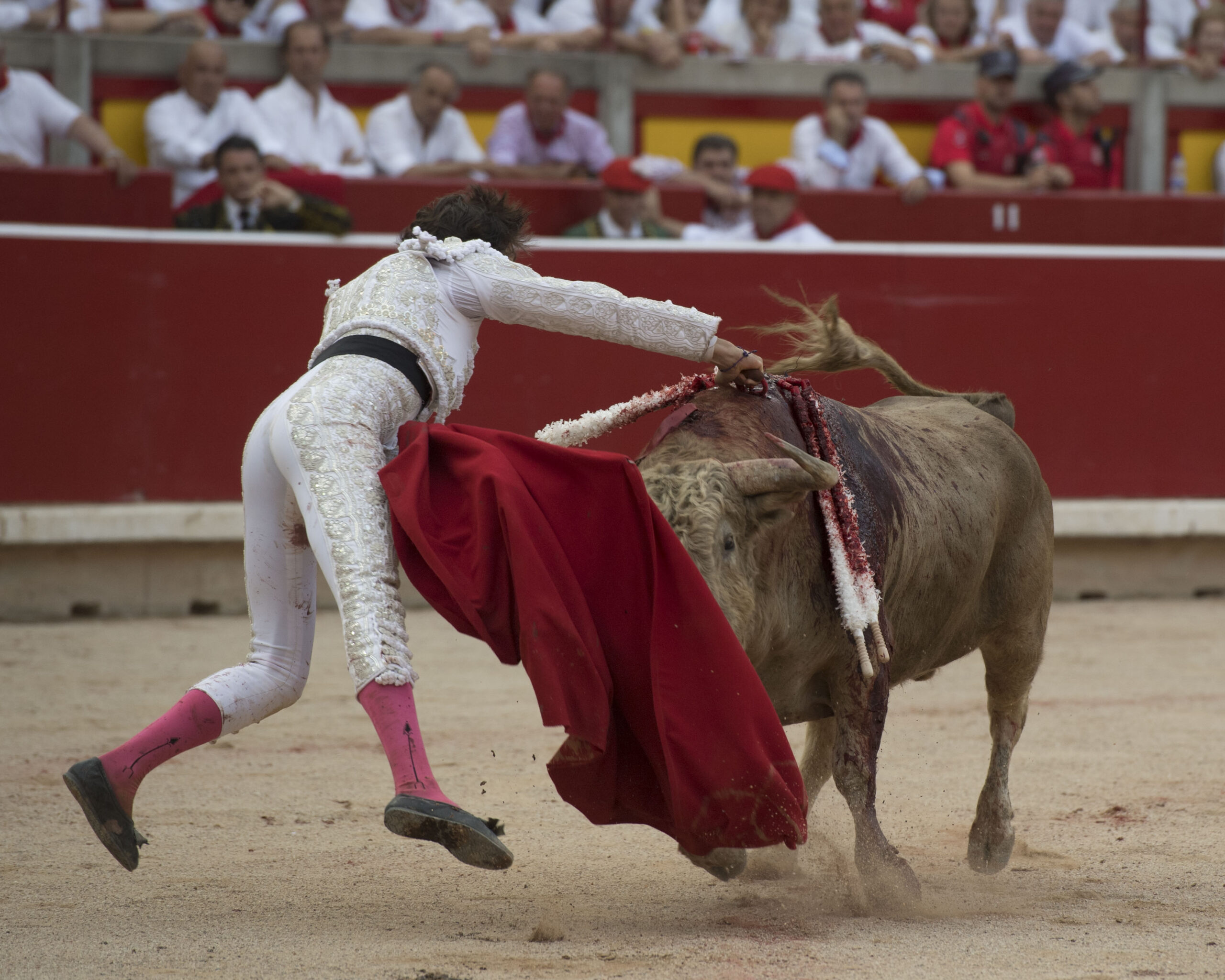 Pamplona, 11 de julio de 2018. Resumen gráfico de la corrida