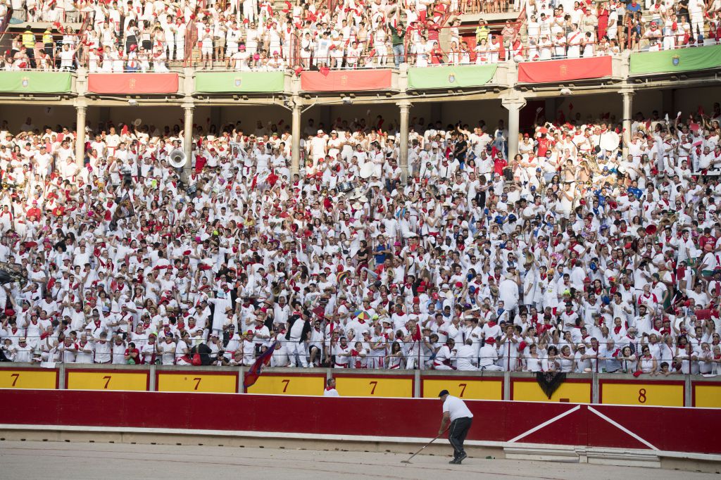 Pamplona, 11 de julio de 2018. Resumen gráfico de la corrida