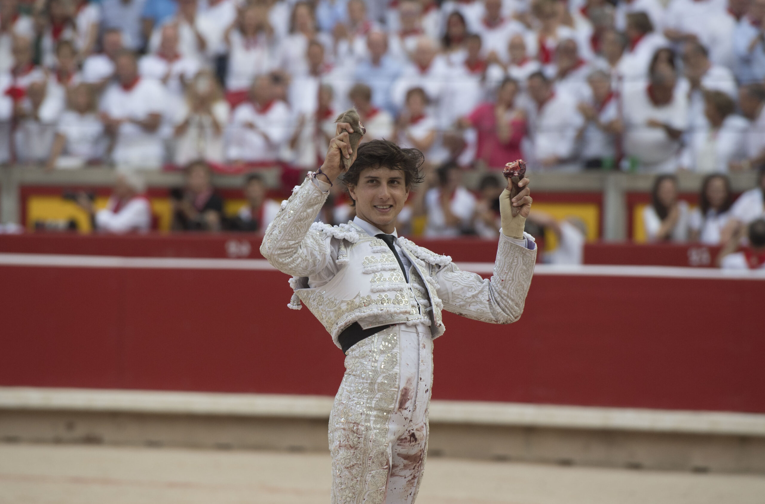 Pamplona, 11 de julio de 2018. Resumen gráfico de la corrida