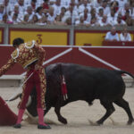 Pamplona, 11 de julio de 2018. Resumen gráfico de la corrida