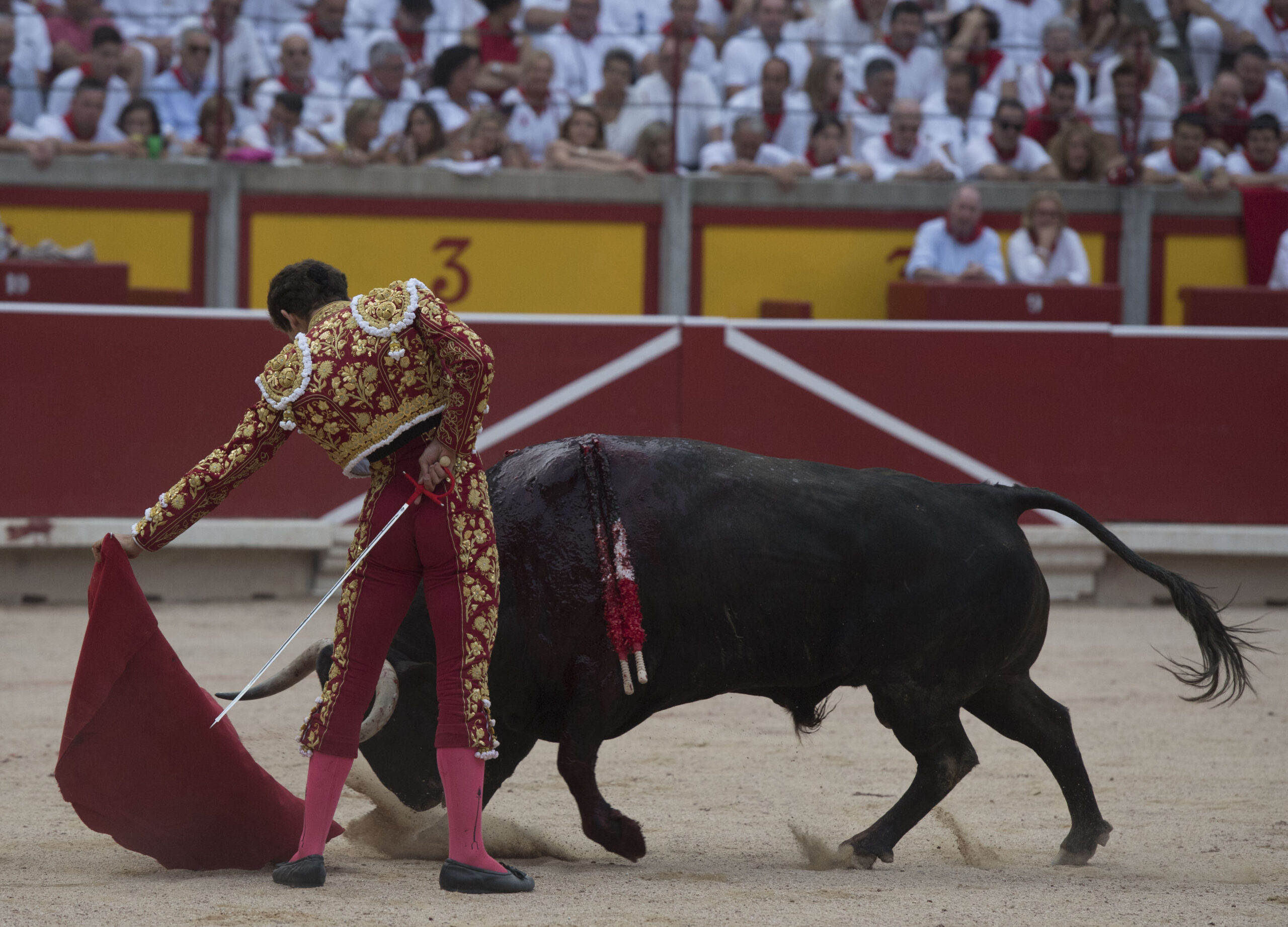 Pamplona, 11 de julio de 2018. Resumen gráfico de la corrida