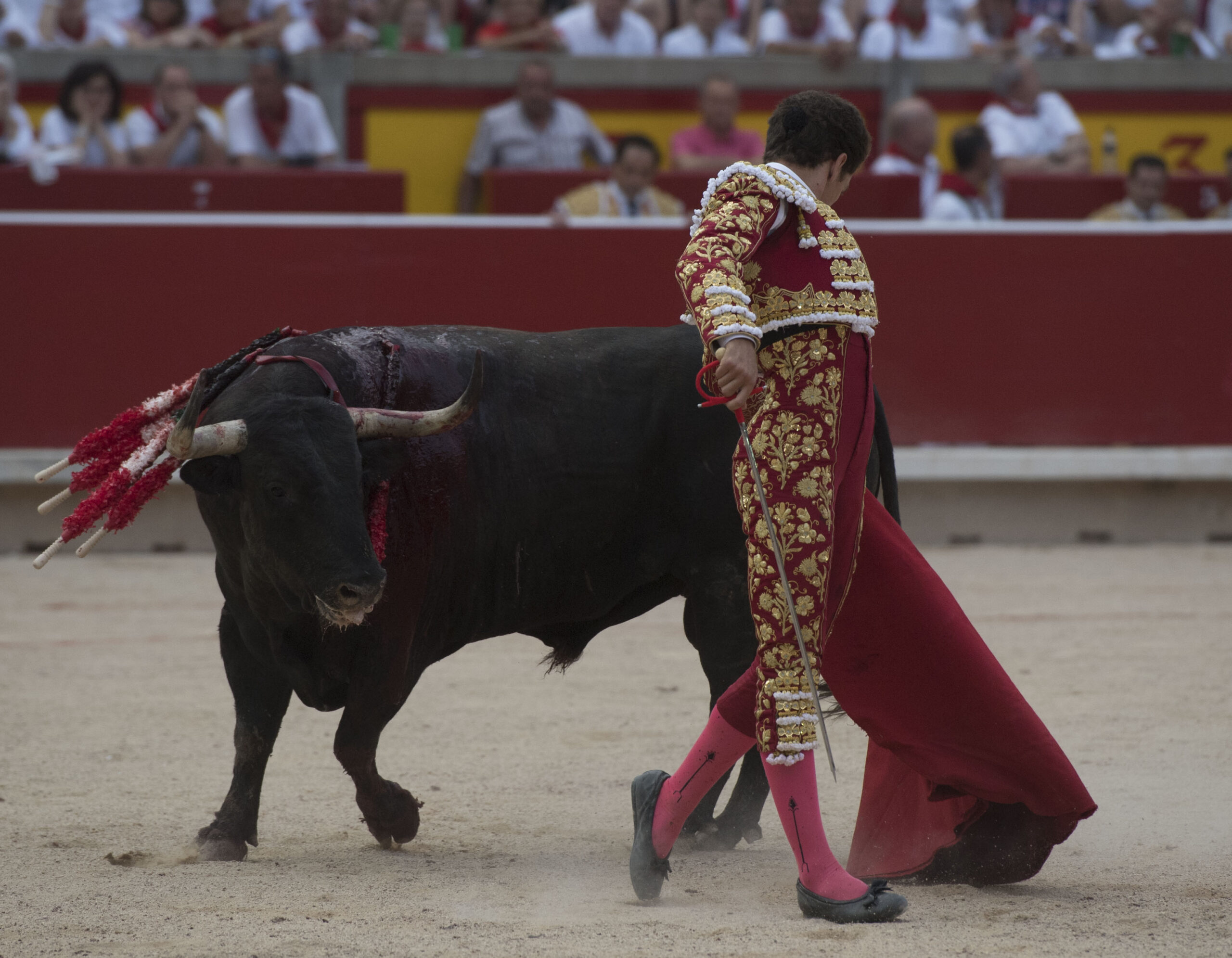 Pamplona, 11 de julio de 2018. Resumen gráfico de la corrida
