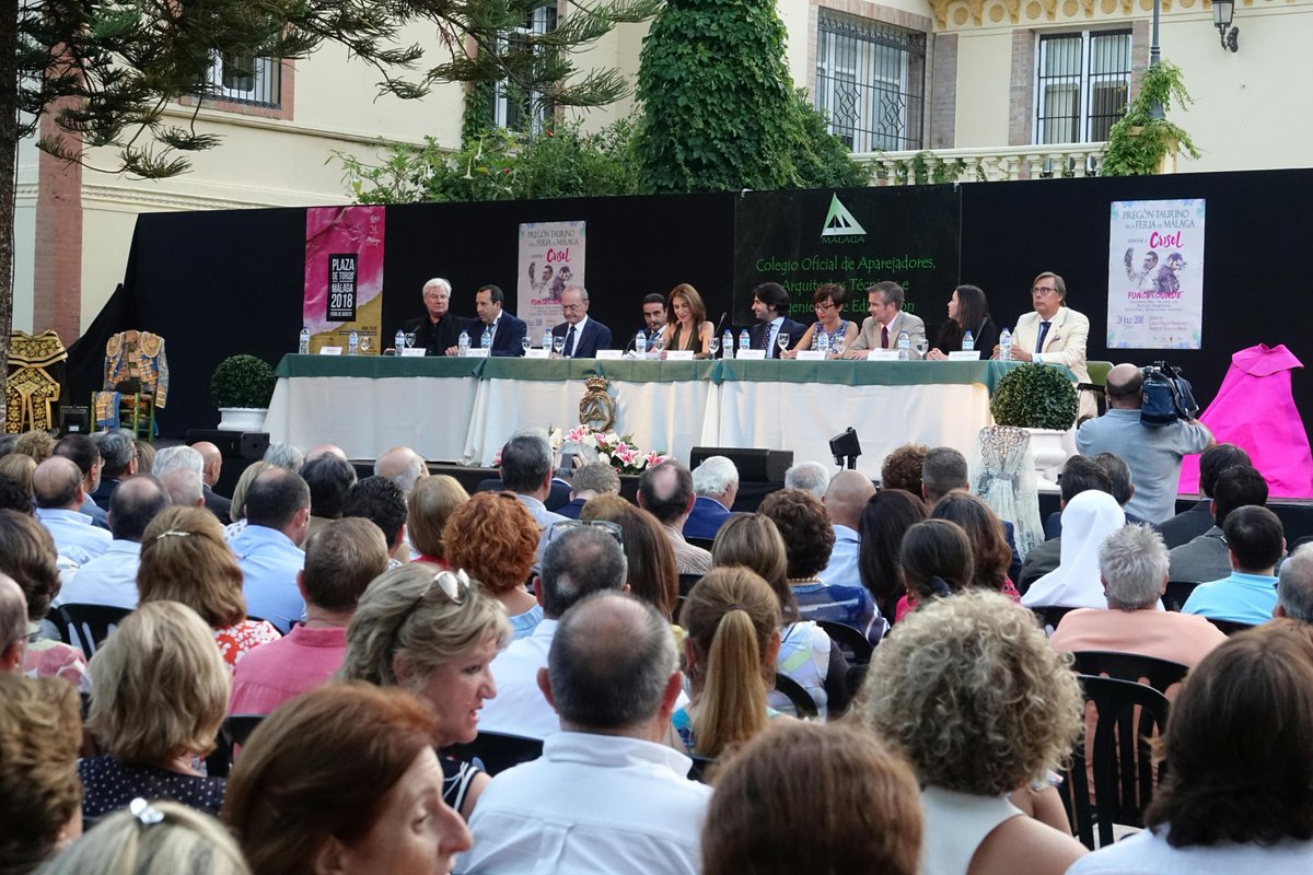 Enrique Ponce, pregón taurino en Málaga