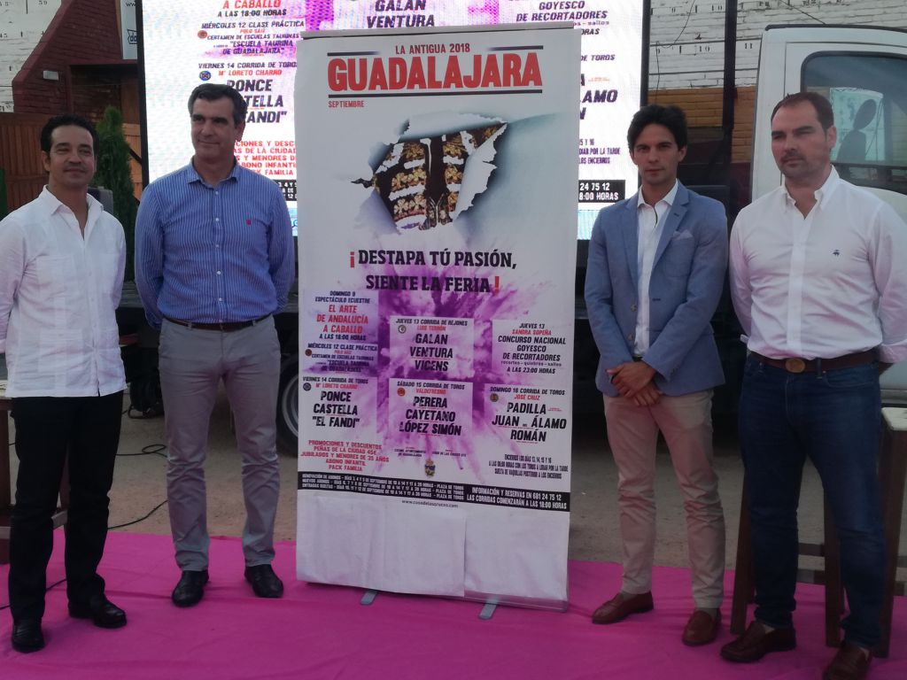 Presentación de la Feria de la Antigua de Guadalajara 2018