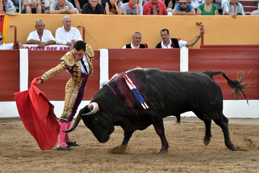 Ceret, 15 de julio de 2018. Corrida vespertina